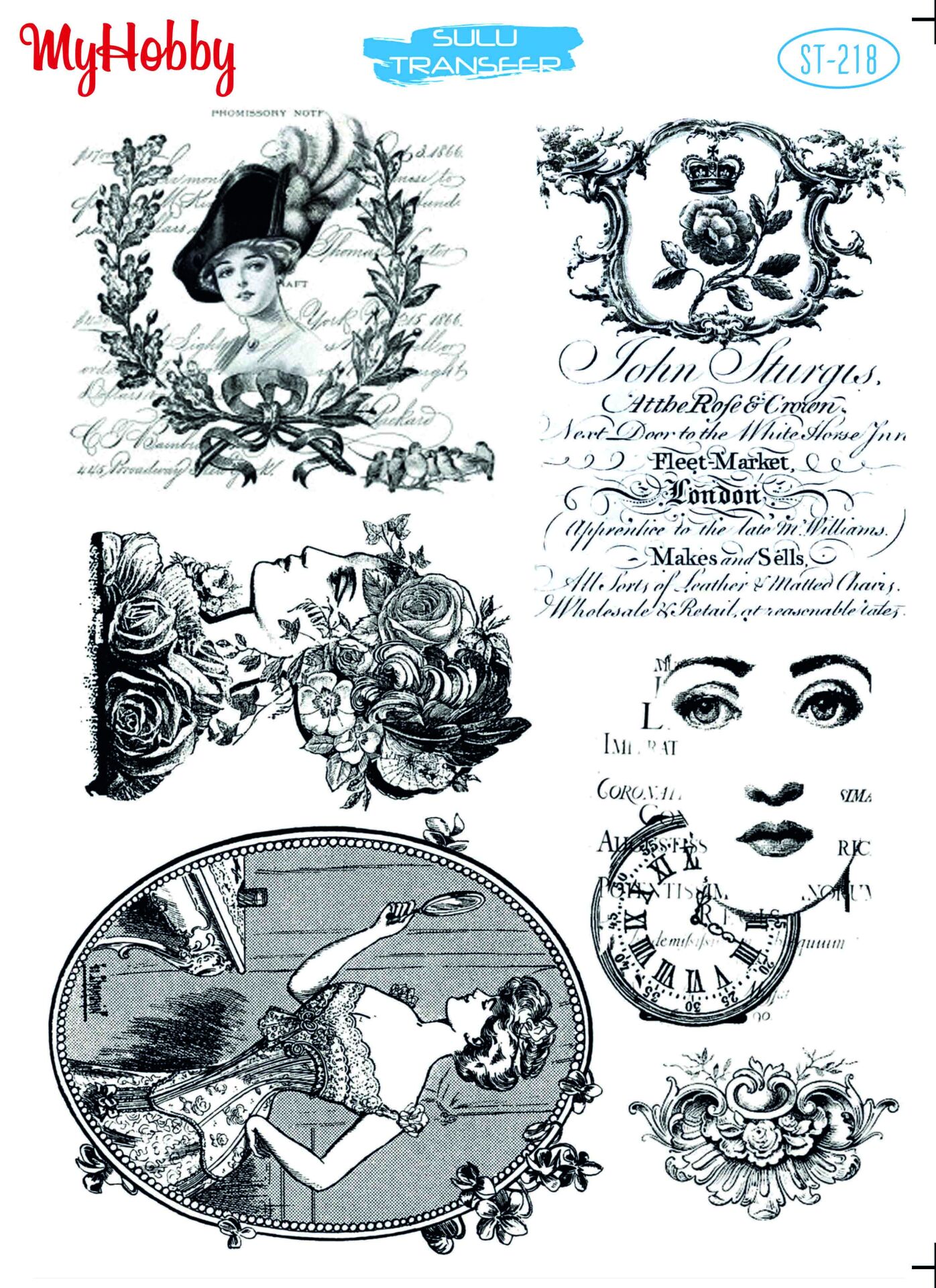 My Hobby Sulu Transfer 25*35 cm STB-218