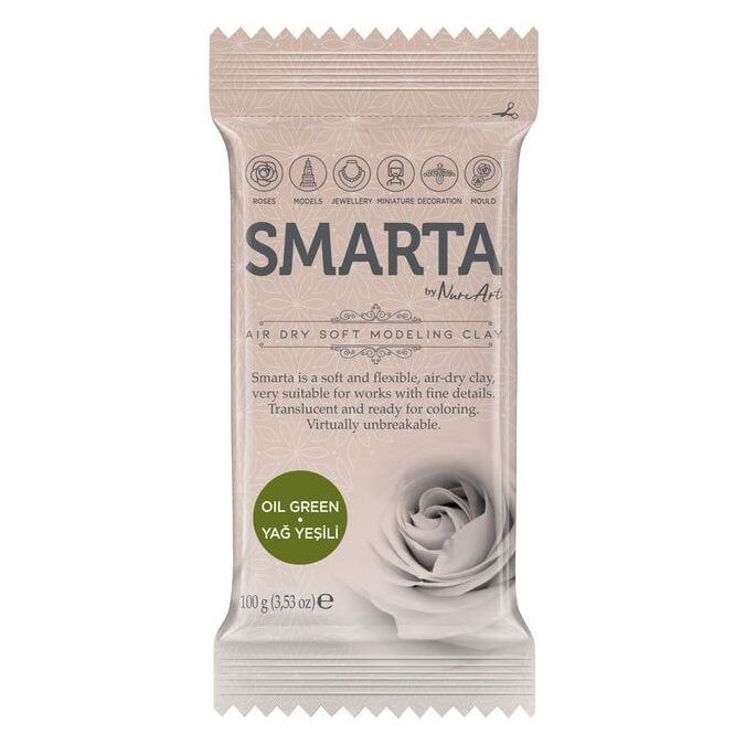 Smarta Kil Hamur Modelleme 100 gr Yağ Yeşili