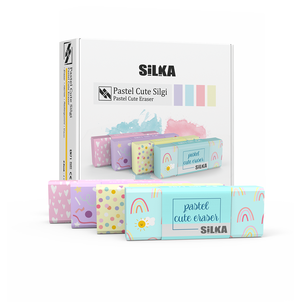 Silka Pastel Cute Silgi