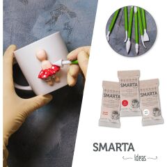 Smarta Kil Hamur Modelleme 100 gr Siyah