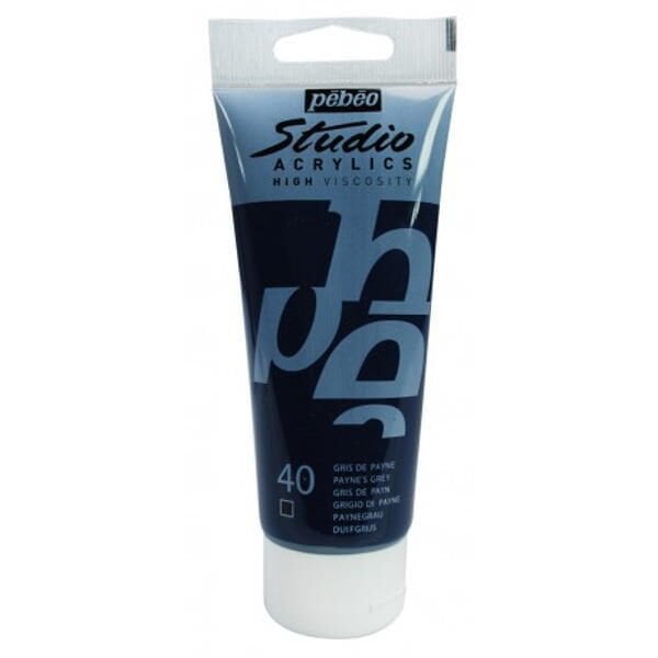 Pebeo Studio Akrilik Boya 100ml - 40 Payne's Grey