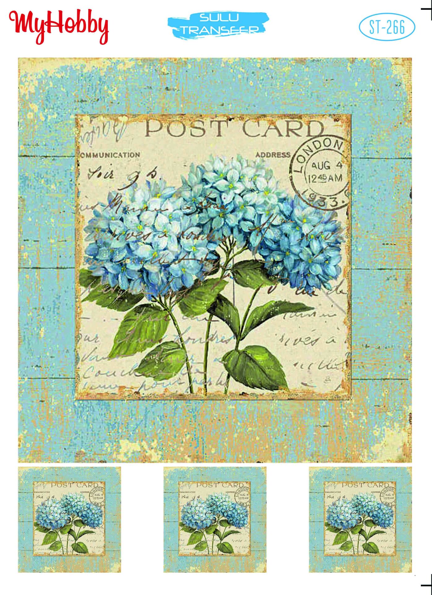 My Hobby Sulu Transfer 25*35 cm STB-266