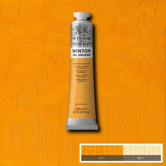 Winsor & Newton Winton 200 ml Yağlı Boya No:9 Cadmium Yellow Hue