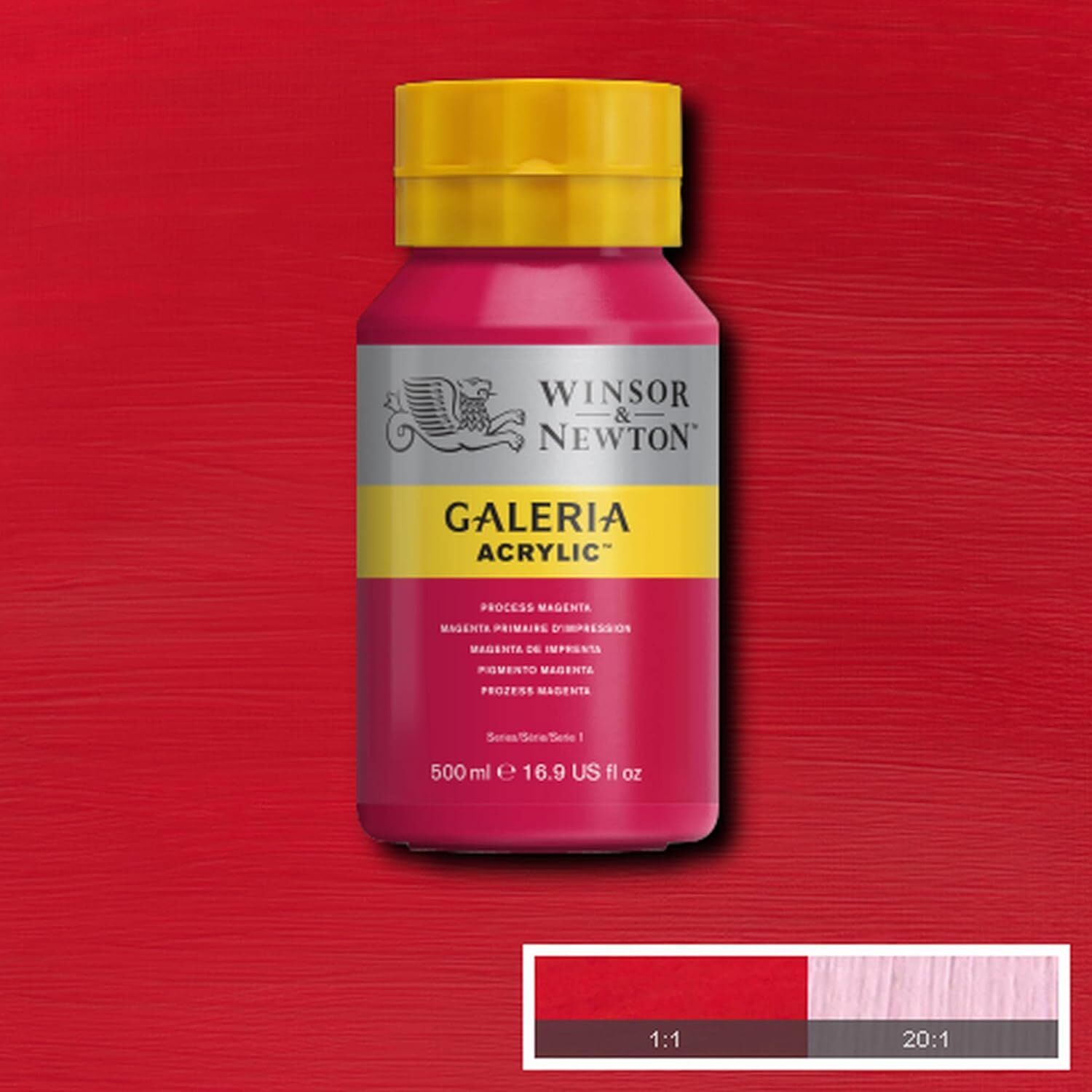 Winsor Newton Galeria Akrilik Boya 500ml 533 Process Magenta