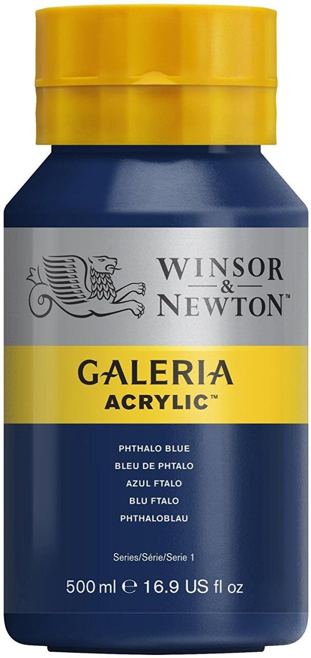 Winsor Newton Galeria Akrilik Boya 500ml 516 Phthalo Blue