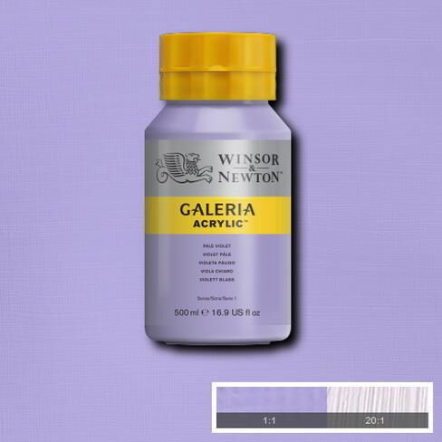 Winsor Newton Galeria Akrilik Boya 500ml 444 Pale Violet