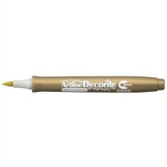 Artline Decorite Marker Kalemi 1 mm Metalik Altın
