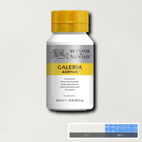 Winsor Newton Galeria Akrilik Boya 500ml 415 Mixing White