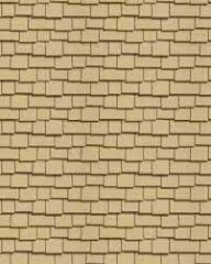 Eshel Maket Düzensiz Ahşap Karton Çatı 1/50 3lü