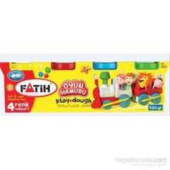 Fatih 4 Renk Oyun Hamuru (4*130=520gr)