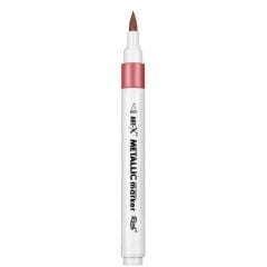 Rich Art-X Acrylic Metallic Marker Su Bazlı Yaldızlı Boyama Kalemi Metalik Pembe