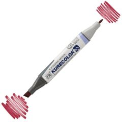 Zig Kurecolor Kc3000 Twin S Marker Kalem 268 Deep Red