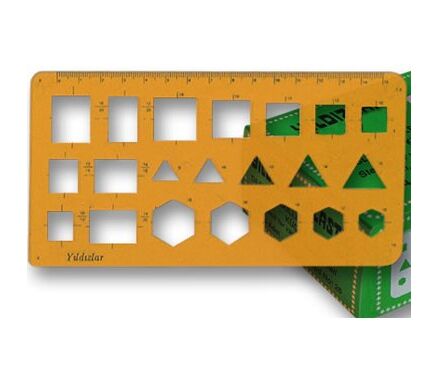 Yıldızlar Değişik Şekiller Şablonu