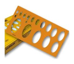 Yıldızlar Elips Şablon Büyük