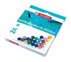 Talens Art Creatıon Watersoluble Sulandırılabilir Yağlı Pastel Oil Pastel Set 24 Renk