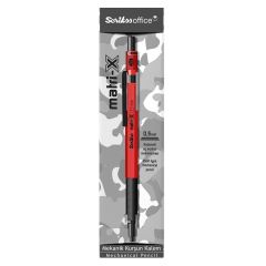 Scrikss Matri X Mekanik Kurşun Kalem 0.5mm Kırmızı