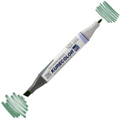 Zig Kurecolor Kc3000 Twin S Marker Kalem 567 Deep Green