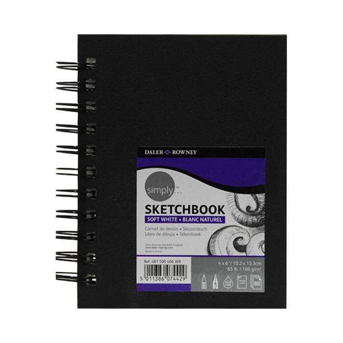 Daler Rowney Simply Sketch Defter 10.2x15.3 cm 100gr 80 Yaprak