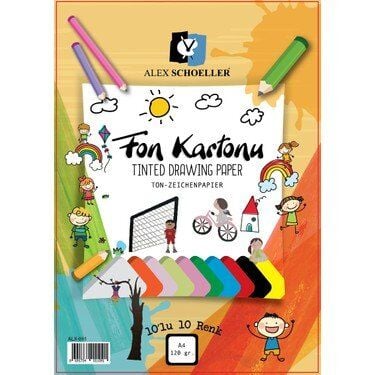 Alex Schoeller Fon Kartonu 35*50cm 10'lu