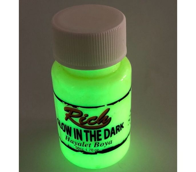 Rich Sarı Karanlıkta Parlayan (Glow In The Dark) Hayalet Boya