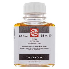 Talens Boiled Linsed Oil 026 Kaynatılmış Keten Yağı 75ml