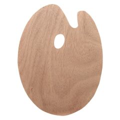 Südor Ahşap Oval Palet 5 Mm 20X30 cm