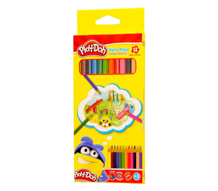 Play-Doh Kuru Boya Tam Boy 12 Renk