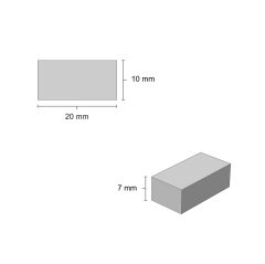 Eshel Pres Tuğla Kırmızı 1/12 200'lü (Harcı Dahil)