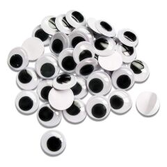 Südor Oynar Göz Siyah-Beyaz 10 mm 20 Adet